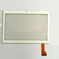 EUTOPING Blanco Color Nuevo 10.1 Pulgadas CH-10114A5 J-S10 ZS 2.5D Panel Pantalla tactil Digital La sustitución de para…